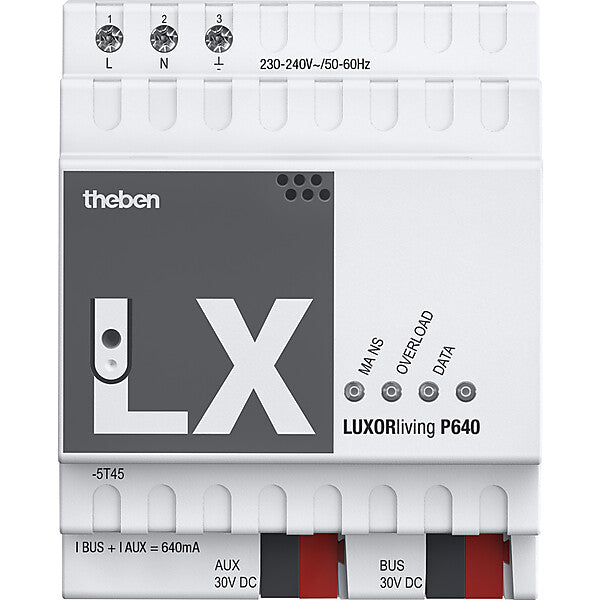 Theben Smart Home-System Spannungsversorgung LUXORliving P640